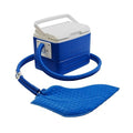 Polar Active Ice 3.0 Cold Therapy Ice Machine System with Programmable Timer, Foot Therapy Compression Pad, Lightweight 9 Quart Cooler, Quiet Pump, Strong Cryotherapy Pain Relief Treatment - style: Foot Pad