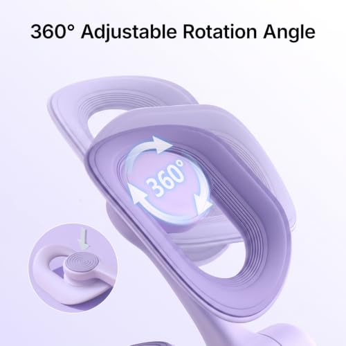 MERACH Pelvic Floor Exercise Devices, Thigh Trainer, Inner Thigh Exerciser - color: Purple