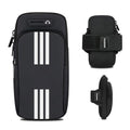 Phone Holder for Running Armband Cell Phone Holder iPhone 17 16 15 14 13 12 11 Pro Max Xs 16e Xr X Plus Galaxy Ultra Note Carrier Bag,Gym Workout Exercise Sports Arm Bands Sleeve Pouch Black - color: 04-Black