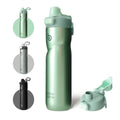 BOTTLE BOTTLE Insulated Water Bottle with Handle 24 oz green - color: green