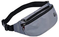Fanny Packs for Men and Women Water-Repellent Sports Waist Pack Bag - color: 1pack-Grey