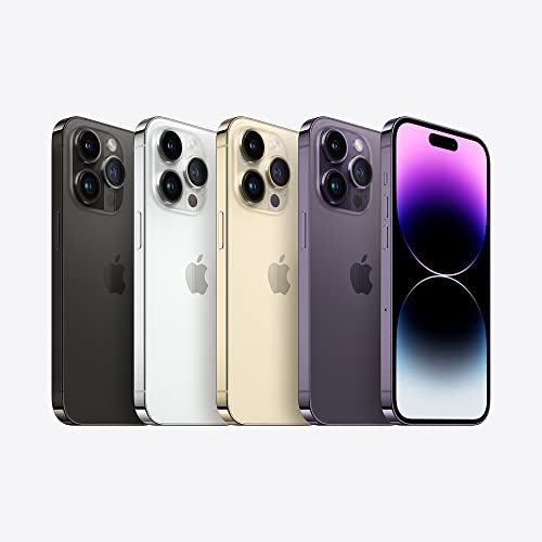 Apple iPhone 14 Pro Max, 256GB, Gold - Locked to Boost Mobile (Renewed) - color: Gold, size: 256GB