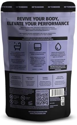 Coach Soak Magnesium Bath Soak - 9 lb, Eucalyptus, Lavender & Citrus - size: 144 Ounce (Pack of 3)