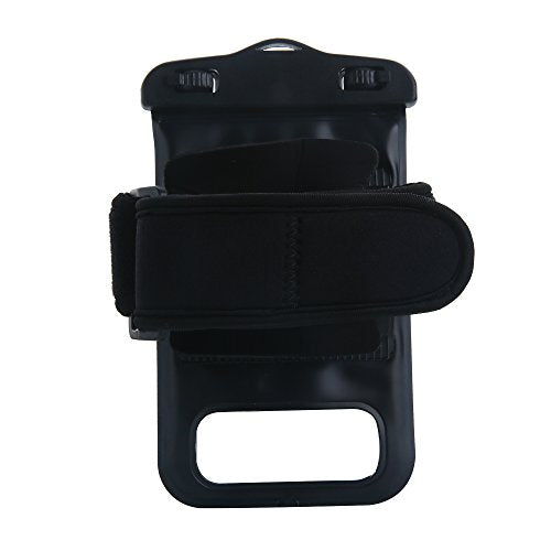 Waterproof Phone Holder For Running and Swimming With Armband - Standard - size: Standard No Headphone Jack