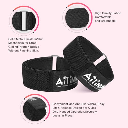 Booty Bands for Women Glutes & Hip Building, Blood Flow Restriction Bands BFR Bundle Booty Bands, Best Fabric Glute Bands Resistance Bands for Exercising Your Butt,Squat,Thigh