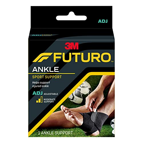 FUTURO Sport Ankle Support, Adjustable - size: 1 Count (Pack of 1)