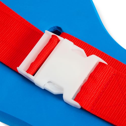 Speedo Swim Training Fitness Aquatic Gloves - color: Blue/Red, size: Small-Medium