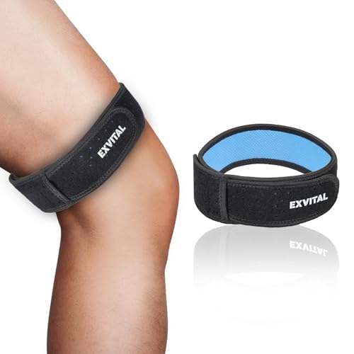 EXVITAL IT Band Straps Iliotibial Band Brace Relieve ITB Syndrome - style: 1 Pack