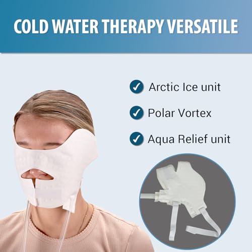 Face Wrap for Cryotherapy Unit - Pad Only for Circulating Ice Machine for Maxillofacial Surgery, Head Injury, Rhinoplasty - style: Face Pad