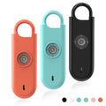 Fauxomor 140dB Personal Safety Alarm for Women 3pack Self Defense Keychain - color: Orange+Blue+Black