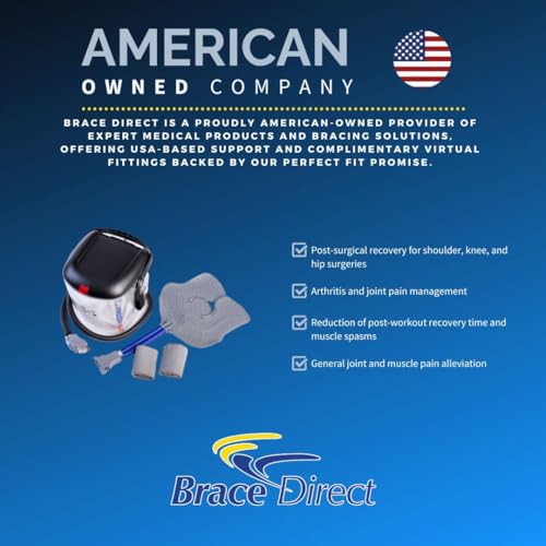 Brace Direct FrozenHeat Hot Cold Therapy Unit - Renewed Knee Ice Machine