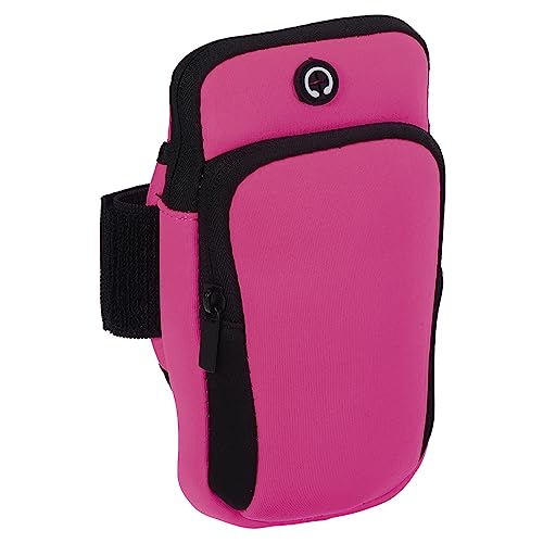 PATIKIL Phone Arm Band for Running, Running Phone Carrier Armband Cell Phone Holder for Runners Rose - color: Rose