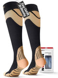 Knee-High Compression Socks For Women,20-30 Mmhg,All Day Comfort - color: Black