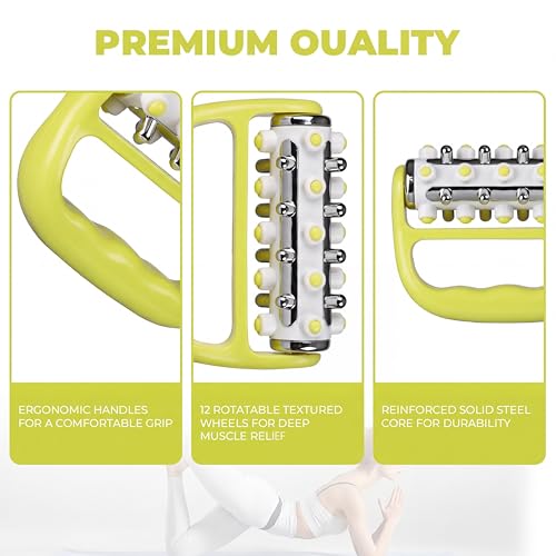 Cellulite Massage Tool (Yellow) - color: Yellow