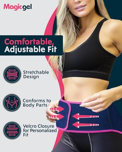 Magic Gel Ice Pack for Back Pain Relief | 1 Pack Reusable Lower Back Wrap for Hot or Cold Therapy | Relief for Lower Lumbar, Sciatic Nerve, Herniated or Degenerative Disc, Coccyx, Tailbone Pain - style: Back Gel Pack - 1 Pack