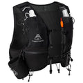 Haimont 8L Trail Running Hydration Vest with Soft Flasks - color: Black, size: Medium