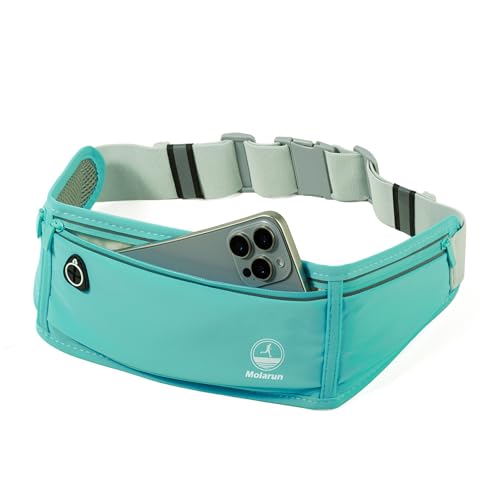 Slim Running Belt Fanny Pack, Phone Holder Waist Pack Money Belt - Green - color: X Green