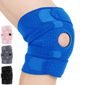 Vive Knee Brace for Meniscus Tear - ACL & Patella Support for Men, Women - color: Blue
