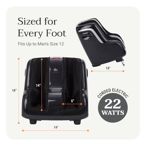 Human Touch Reflex5s Foot & Calf Massager Plantar Fasciitis - HSA Approved - size: Reflex5s