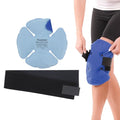 Reusable Hot & Cold Therapy Pack for Knee, Back, Shoulder & Ankle Pain (One Size) - size: Clover 11.5 x 11.5 Inch