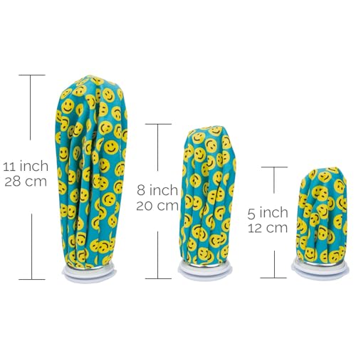 Neotech Care Ice Bag with Screw Top Lid (Blue Design, 8 inch) - color: Blue, size: 8 Inch