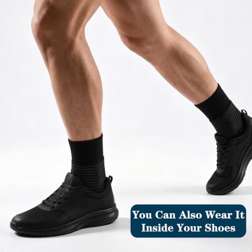2 Pack Ankle Support Brace Elastic Breathable Wrap Arch Support Bandage