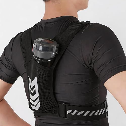 Lightweight Breathable Running Vest with Reflective Print , Outdoor Sports Vest for Running Cycling Hiking Travel