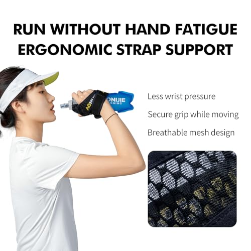 AONIJIE Running Water Bottle 1PC Soft Flask - size: 16.9 Ounces