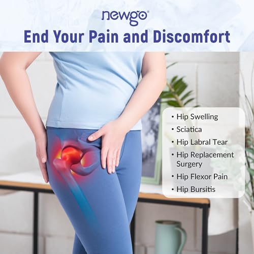 NEWGO Bundle of Knee Ice Pack and Hip Ice Pack Blue