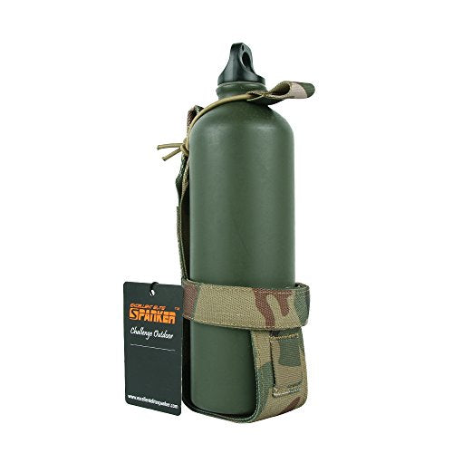 EXCELLENT ELITE SPANKER Tactical Military Portable Belt Bottle Holder Pouch - color: MCP