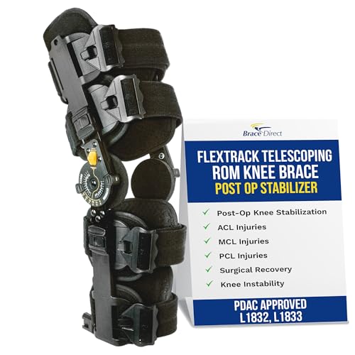 FlexTrack ROM Post Op Knee Brace, Locking Telescoping L1833