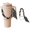 Silicone Water Bottle Handle Strap for Gym Travel Hiking Compatible with Stanley 30 & 40oz Cup Accessories for Men Women Gift - color: Style C