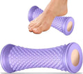 Portable Foot Massager Roller - Deep Tissue Muscle Massage for Plantar Fasciitis Relief, Heel & Arch Pain - Reflexology Therapy Tool for Men & Women (Purple) - color: Purple