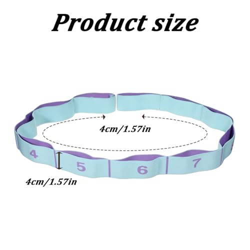 11 Loops Flexibility Training Equipment, Stretching Band Stretching