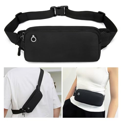 Sports Waist Bag,Runners Pouch Pack (7.9 x 3.1 Inches)