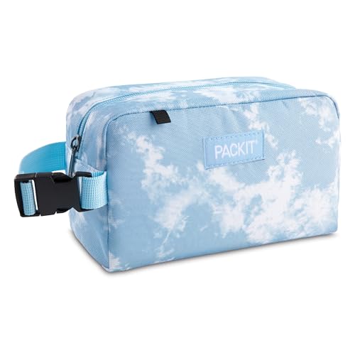 PackIt Freezable Snack Box, Blue Sky - color: Blue Sky, size: Medium