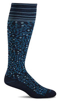 Sockwell Women's New Leaf Firm Graduated Compression Sock - color: Navy, size: Small-Medium