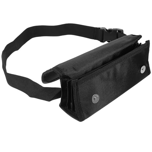 Toddmomy Ladies Fanny Pack Cashier Bag Woman Waist Bag Cashier Pouch Small Change Miss Black Ticket Cashier