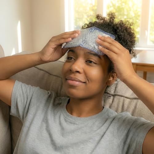Rapid Relief Reusable Hot or Cold Gel Bead Pack for Pain Relief and Injury