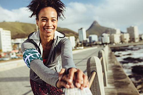 HurtSkurt® Premium Ice Therapy Sleeve – Island Palm Small – Stretch-Fit Wearable Cold Compression Wrap for Knee, Leg, Elbow & Ankle Recovery, Durable, Machine Washable, Stays Cold Longer - color: Island Palm, size: Small