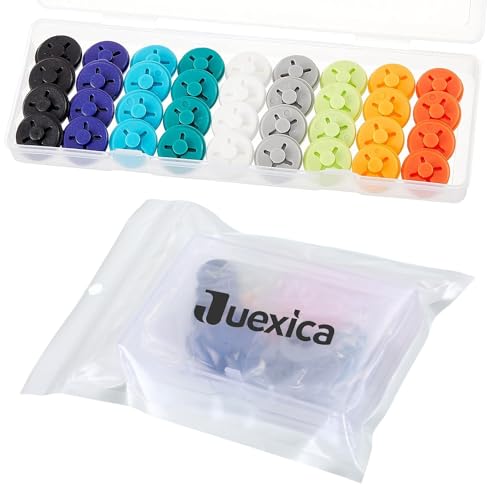 Juexica Race Bib Clips Running Number Holder - color: Mixed Colors
