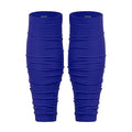 Football Leg Sleeves Scrunch Style Calf Compression Sleeve Men One Size - color: Blue