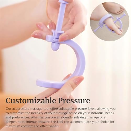 Acupressure Massager, Pressure Point Tool for Feet Hands Ears