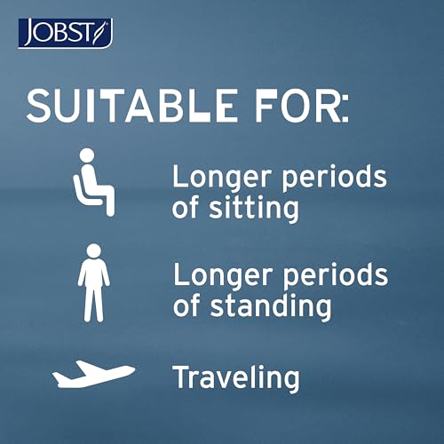 JOBST ACTIVA Opaque Compression Socks, 15-20 mmHg, Knee High - color: Sun Bronze, size: Small