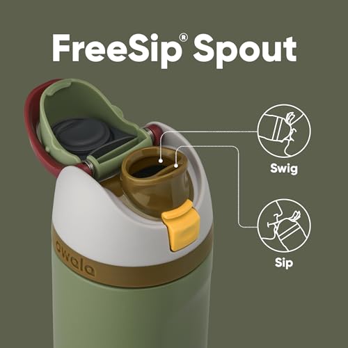Owala Star Wars FreeSip Stainless Steel Water Bottle 24 oz Boba Fett - color: Boba Fett, size: 24 Ounces