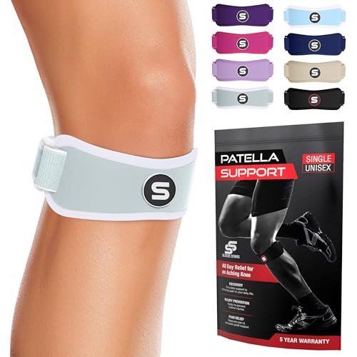 Sleeve Stars Patella Knee Strap and Turmeric Curcumin Supplement Bundle Patellar Tendon Support Knee Brace for Running Sports Arthritis Knee Pain Relief Osgood Schlatter Runner’s Knee Joint Support Mo