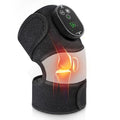 Misawce Electric Heated Knee Massager, 3-in-1 Cordless Knee Brace with Heat and Massage for Knee Elbow Shoulder Wrap with 3 Vibration & Heating Modes