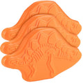 Kids Hard Ice Packs 3 Pack, Slim Reusable Freezer Packs for Lunch Boxes - color: Dinosaur