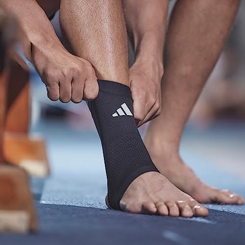 Adidas Performance Climacool Ankle Support - Small, Grey Ankle Compression Socks - Anti-Sprain, Anti-Fatigue Protective Wraps - Great for Performance and Recovery - Ideal for Everyday Use - size: Small, style: Ankle Support