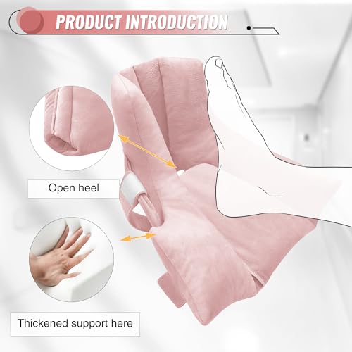 SPRING SEAON Heel Protectors for Pressure Sores with Hot Cold Pack Pocket